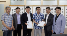 남주 중·고등학교 교육발전모금에 전 교직원 동참 눈길