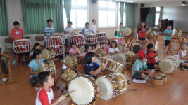 [제주] 수산초, 여름방학 풍물교실 운영 호평