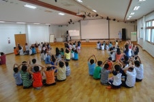 광령초, 아름다운 나, 너, 세상을 사랑하자! 인성수련 참여