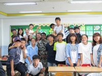 제주동초 방문한 미국 초등학교장…정보 교환 및 펜팔 교류 합의