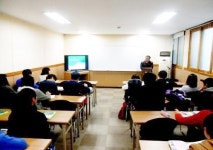 예비사회복지사들 초록우산 제주종합사회복지관 방문