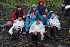 위미중 교육가족 53명 올레길 5코스 지킴이로 나섰다!