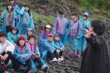 위미중 교육가족 53명 올레길 5코스 지킴이로 나섰다!