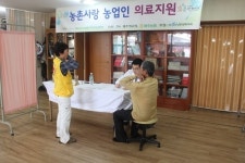 제주의료원, 한경면 저지리 경로당 무료진료