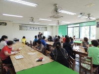 제남도서관, 서각교실 개강…9월까지 운영
