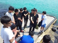 제주동중 우리바다사수대 함덕바다 환경정화활동