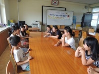 성산초 도서관 봉사동아리 1학기 평가회