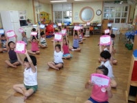 삼성초병설유치원, 그림책 5권 읽고 독서 도전 골든벨에 도전!