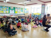 도남초, 예술 씨앗을 심는 리듬 캠프 운영