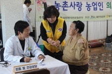 제주의료원-제주농협, 협재리 경로당 무료진료