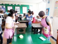 함덕초, 한지 사각반상 만들기 평생교육 프로그램 호평