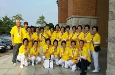 제주 한림1리 경로당팀  에어로빅스체조 전국 제패