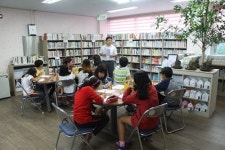 반딧불이 작은도서관 독서지도 프로그램 노인과 바다