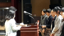 서귀포여중, 제주학생문화축제 음악경연대회 금상 수상
