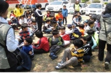 노형꿈틀작은도서관, 함평나비축제 환경 캠프 진행
