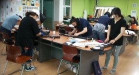한림중, 학부모 서각공예교실 운영