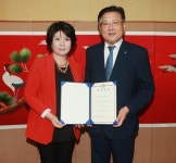 강은희 진영마트 대표, 제주대에 발전기금 2천만원 또 쾌척