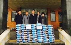 애월읍연합청년회·행복드림비전센터 쌀 76포 경로당 지원