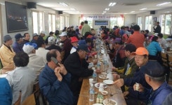 표선성당, 따사모 봉사단 이동경로식당 봉사