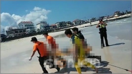 제주 월정해변서 4명 물에 빠져…2명 의식 없어
