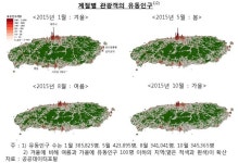 관광객들, 동부보다 서부 많이 찾아...특정지역 편중