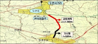 제주시 삼봉로 도시계획도로 확포장 사업 추진