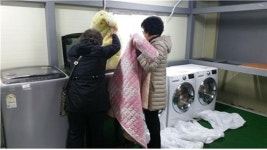 이도1동, 월 2회 사랑나눔빨래방 운영