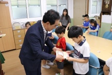 제주중앙초등학교 적십자 희망천사학교 가입