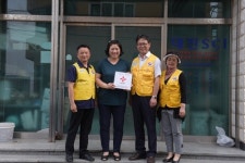 ㈜대진에스시아이, 적십자 희망나눔 명패 달기 동참