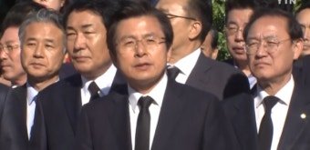 황교안 “文대통령, 독재자 후예 김정은에 말 한마디 못하고 대변인 짓”
