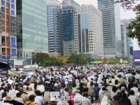[포토]서울 여의도 일대 대규모 집회 ...주최측 100만 집결