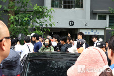 「M포토」 ‘잠실 투표소’ 투표함 개표소 이송 이후 투표소