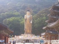 속리산 법주사 부처님 오신 날 춤과 흥이 어우러진 축하공연