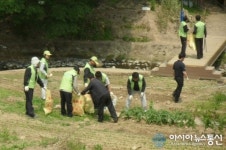 농어촌公 달성지사, 도원저수지 환경정화 행사
