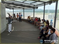 군위군, 군위댐관리단 석산초교생 워터투어 실시