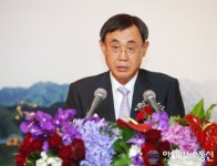 축사 하는 명노승 한중문화협회 이사장