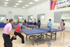 예천군민탁구장 시범운영 기간 중 대성황