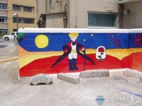 성거도서관 벽화구경오세요!