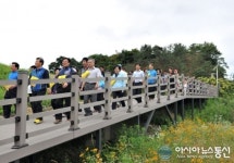 고령군 공무원들, 모듬내 자전길 현장 탐방