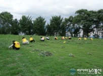 경산시 압량 적십자봉사회, 경산 병영유적 환경정비 구슬땀