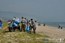 병곡면사무소, 고래불해수욕장 주변 대청소
