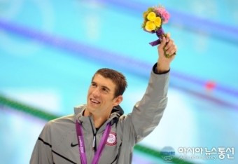 [런던올림픽] 펠프스, 남자 계영 800m 금메달