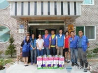 안성 원곡면 주민센터, 노인시설 찾아 봉사활동 펼쳐