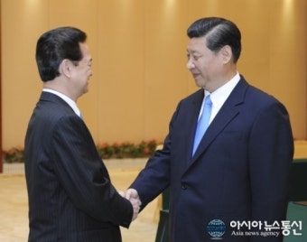 시진핑, 베트남 총리 접견