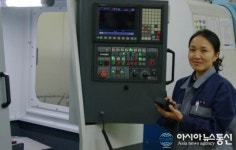 한국폴리텍대학 화성캠퍼스, 남성 영역 정복한 홍일점 화제