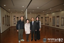 논산시서예협회 회원전 성황