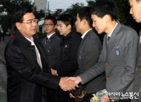 김재봉 서귀포시장, 수능 시험생 격려