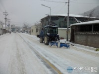 영양군,신속한 제설작업으로 주민피해 최소화