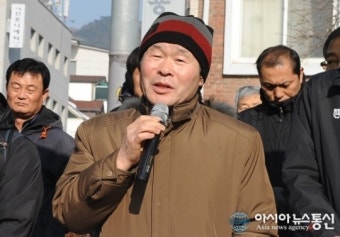 최강서 열사 부친 기자회견