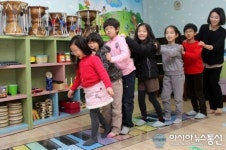 마음껏 놀면서 즐기는 감성 놀이터 음악학원 어린음악대 황금원 눈길